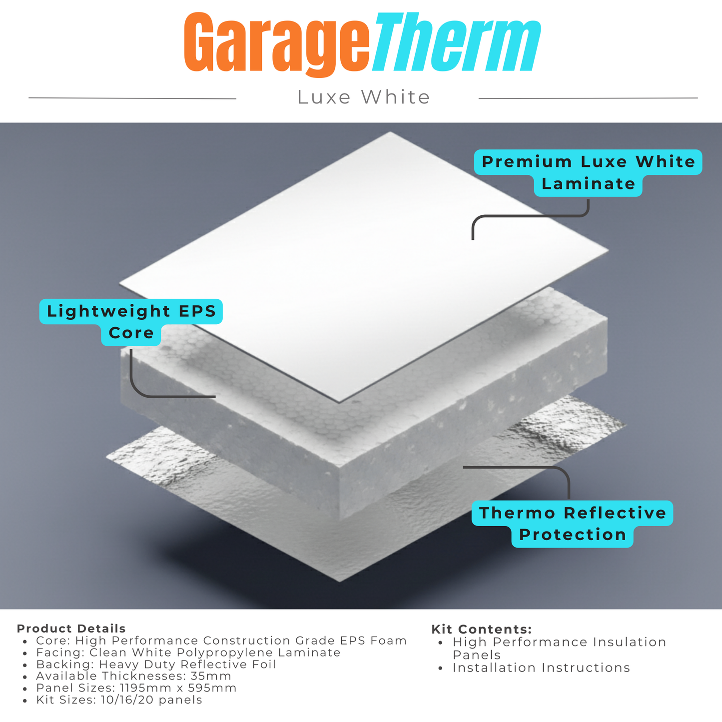 GarageTherm Luxe White